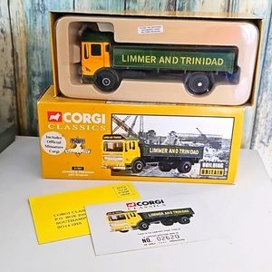 Corgi Limmer and Trinidad AEC Dropside die cast model vintage truck New In Box